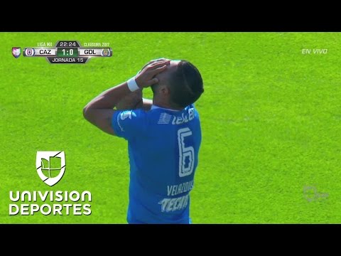 Julián Velázquez dejó ir el 2-0 para Cruz Azul