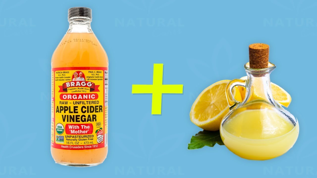 Apple and lemon vinegar Apple and lemon vinegar