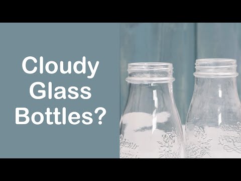 How to Clean Old & Cloudy Glass Bottles?