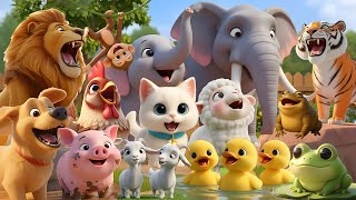 หากว่าเรากำลังสบาย จงปรบมือพลัน  เรียนรู้สัตว์  เสียงสัตว์ 20 ตัว เวอร์ชั่นน้องปุญคิดส์มีซอง 2568