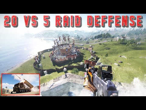 Using MLRS ON ZERG TO GET RAIDED - RUST