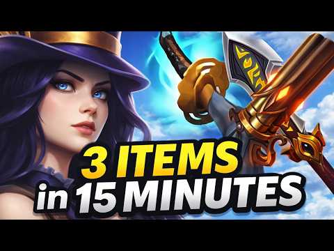 3 ITEMS in 15 MINUTES CAITLYN = GG WP