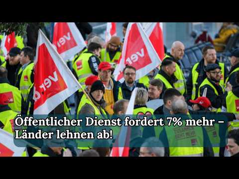 Kommt jetzt die 7%-Gehaltserhöhung im öffentlichen Dienst? | TRD Podcast | Episode 433