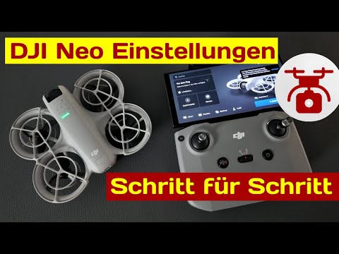 DJI Neo settings, drone, DJI Fly app setup, initial setup step by step