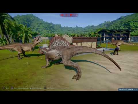 Jurassic World Evolution: Biggest All Carnivores Battle Royale!!!