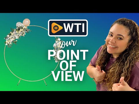 Round Golden Metal Ballon Arch - WTI product video review