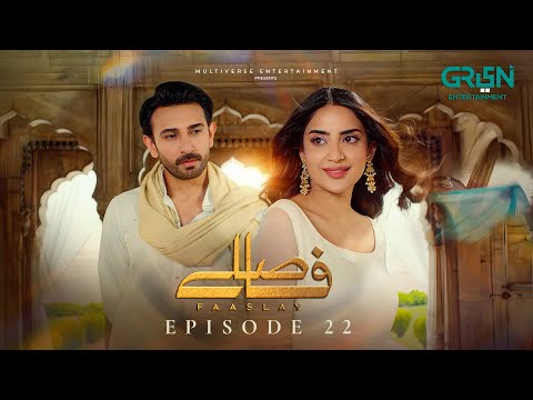 Faaslay Episode 22 | 23rd January 2026 | Ali Ansari | Saboor Aly | Multiverse Entertainment