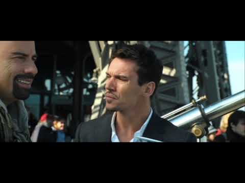 From Paris with Love official trailer thumbnail with John Travolta aiming a gun