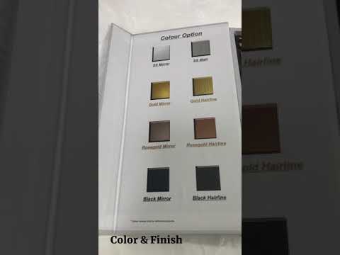 SS Decorative PVC Color Profile By SDS