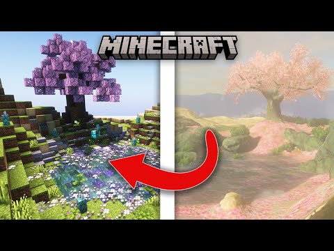 Building THUNDRA PLATEAU - Breath of the Wild in Minecraft