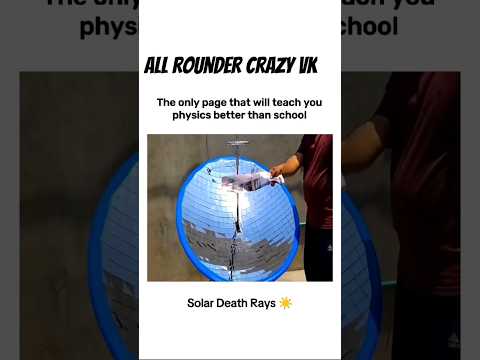 With this 'death' ray we are able to melt or vaporize thin aluminum cans, melt plastic, and other da