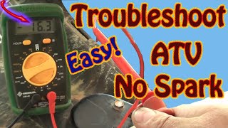 DIY How to Troubleshoot & Repair a No Spark Condition on a Polaris Sportsman ATV  Repair Manual