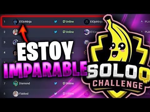 ¡Si GANO, me coloco en PRIMERA POSICIÓN en el SOLOQ CHALLENGE! ¡Ya estamos en PLATINO!