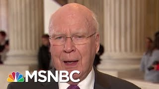 Senator Patrick Leahy: Government Shutdown Would 'Humiliate Our Country' | Velshi & Ruhle | MSNBC