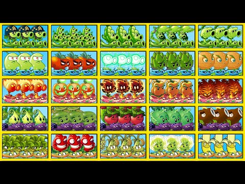 Tournament All Plants & Vine - Who Will Win? - PvZ 2 Team Plant Battlez