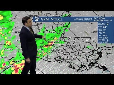 Bradley's Weather Forecast Part 2 10pm 11-24-22