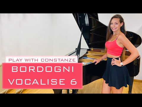 BORDOGNI Vocalise 6 (Flute #7) Play-along with Constanze Hochwartner