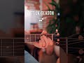Stick Season Noah Kahan Guitar Tutorial // Stick Season Guitar Lesson