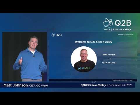 Q2B23 SV | Welcome to Q2B | Matt Johnson - YouTube