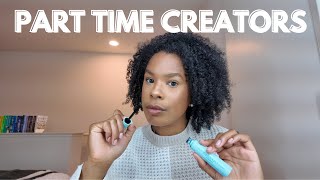 The cheat code to balancing a full-time job with content creation | GRWM