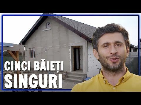 Tată singur ridică casă pentru cinci copii abandonați