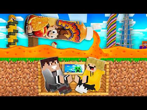 Tsunami WOJANEK 🌊 vs TAJNY BUNKIER ☢️ w Minecraft!