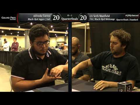 Magic the Gathering GP Richmond 2018 Quarterfinals Standard