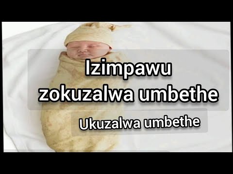 Ukuzalwa wembethe nezimpawu zakhona