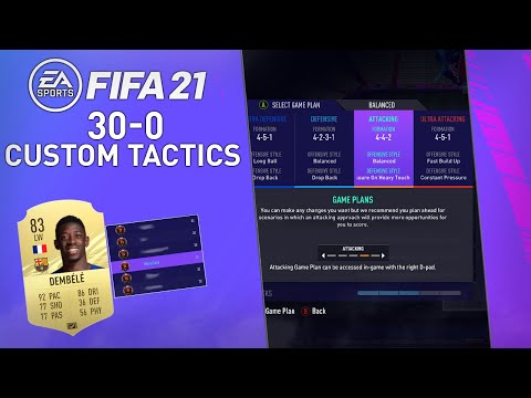 MY 25TH IN THE WORLD 30-0 TOP 200 CUSTOM TACTICS AND INSTRUCTIONS FIFA 21!!!
