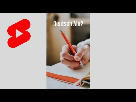 DEUTSCH ABI TIPPS // #shorts