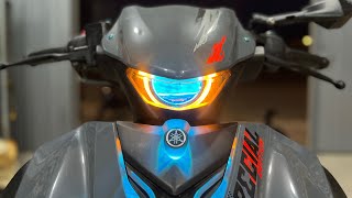 Exciter 155 Test Sáng Cực Đã Với Bi Led B11 60W Siêu Sáng T23Shop Cần Thơ