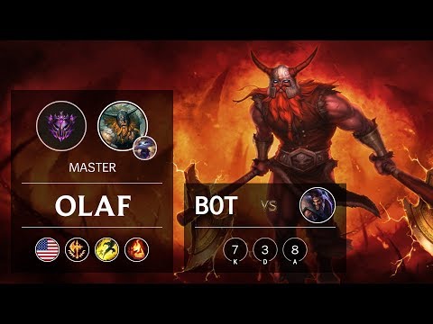 Olaf Bot vs Draven - NA Master Patch 9.22