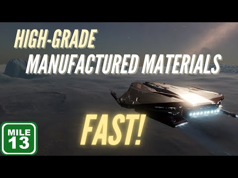 The FASTEST Way to Max Out High-Grade Manufactured Materials in Elite Dangerous (2025 Guide)