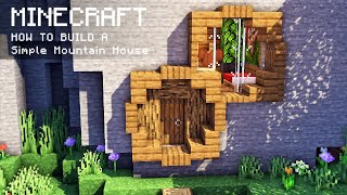 Minecraft: How To Build a Simple Mountain House