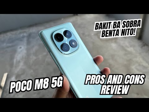 Thumbnail for POCO M8 5G PROS AND CONS REVIEW: PINAKA SULIT DAW NA 5G PHONE THIS 2026?!