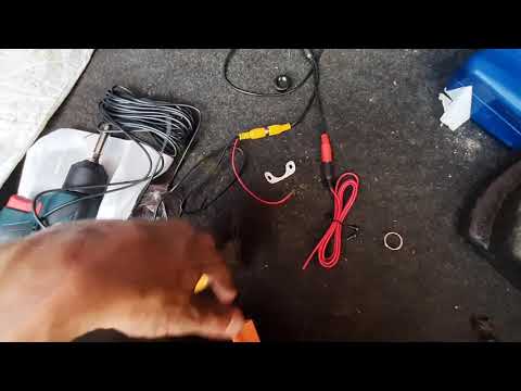 Instalação câmera de ré