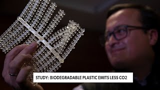 Biodegradable Plastic Emits Less CO2 | EarthxNews | EarthX