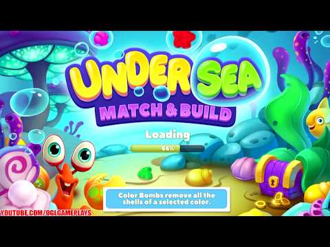 Undersea Match & Build Android iOS Gameplay (By Plarium Global Ltd)