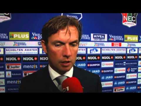 Reactie Pastoor na afloop van NEC - ADO Den Haag
