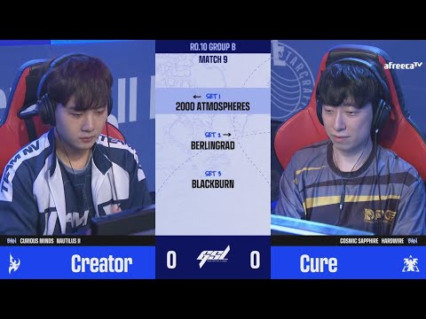 [2022 GSL S2] Ro.10 Group B Match9 Creator vs Cure