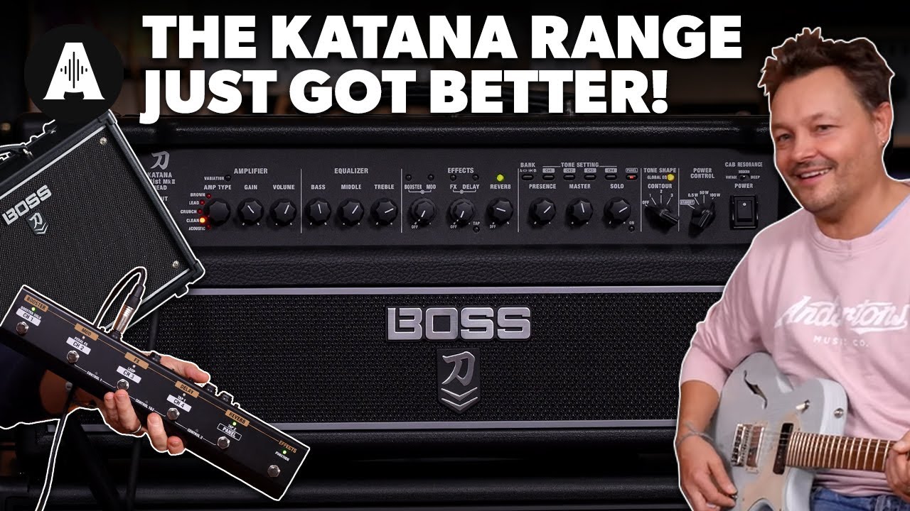 BOSS Katana 50 MKII EX - Amplificator chitara electrica si Foot Controller