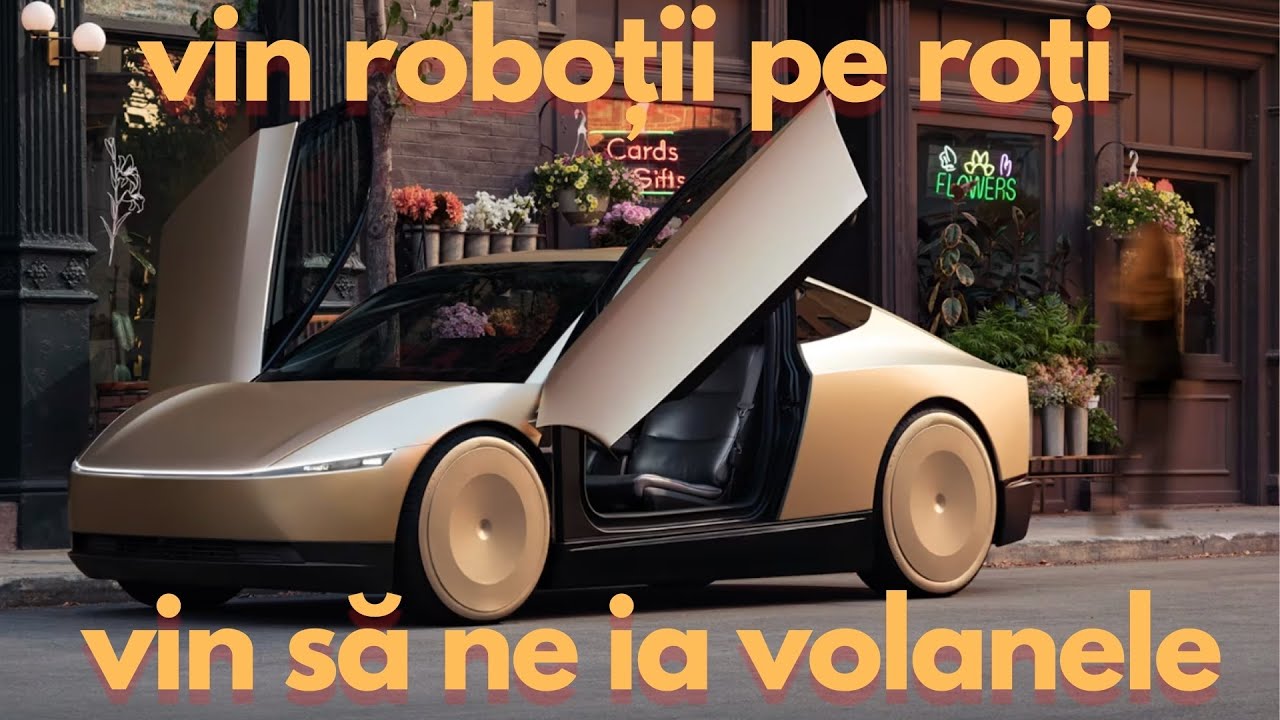 AI MERGE CU UN... CYBERCAB? ROBOȚII (ȘI) PE ROȚI SUNT AICI!
