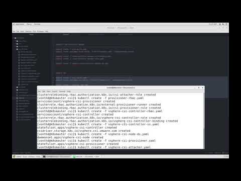 KubeCon EU 2019: Demo for Kubernetes VMware SIG Intro Session