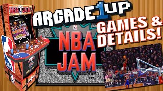 Arcade 1up - NBA Jam Cabinet Games & Details
