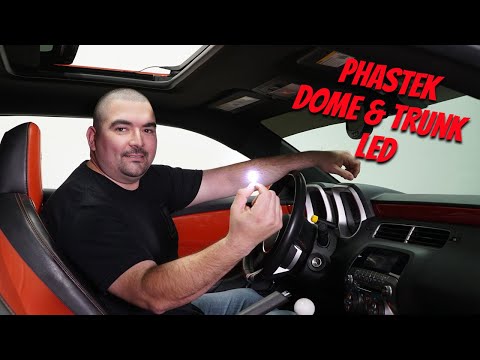 2010-2015 Camaro Dome & Trunk Bulb - Phastek Installation