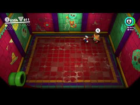 Super Mario Odyssey - Sand Kingdom Moon #52: Rumble from the Sandy Floor (Pipe Puzzle)