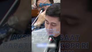 AKSI Verrell Bramasta saat Rapat DPR RI Banjir Pujian, Dinilai Punya Public Speaking yang Baik