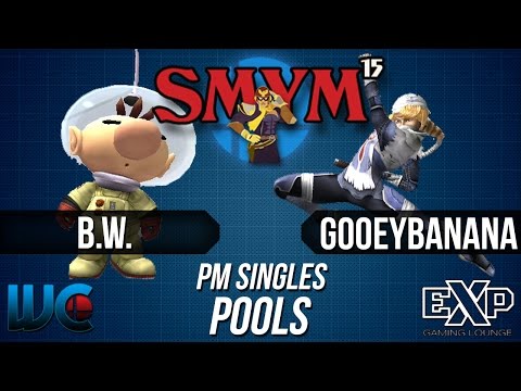 SMYM 15 - B.W. (Olimar) vs. GooeyBanana (Sheik/Peach) PM Pools