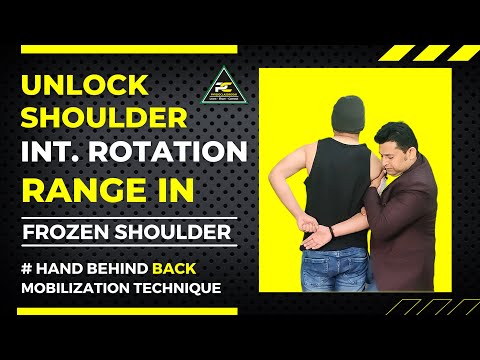 Frozen Shoulder Treatment 7 Stage Shoulder Mobilization Technique Spencer s Technique
