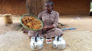 African Village Life//Cooking Most Delicious Traditional Snack